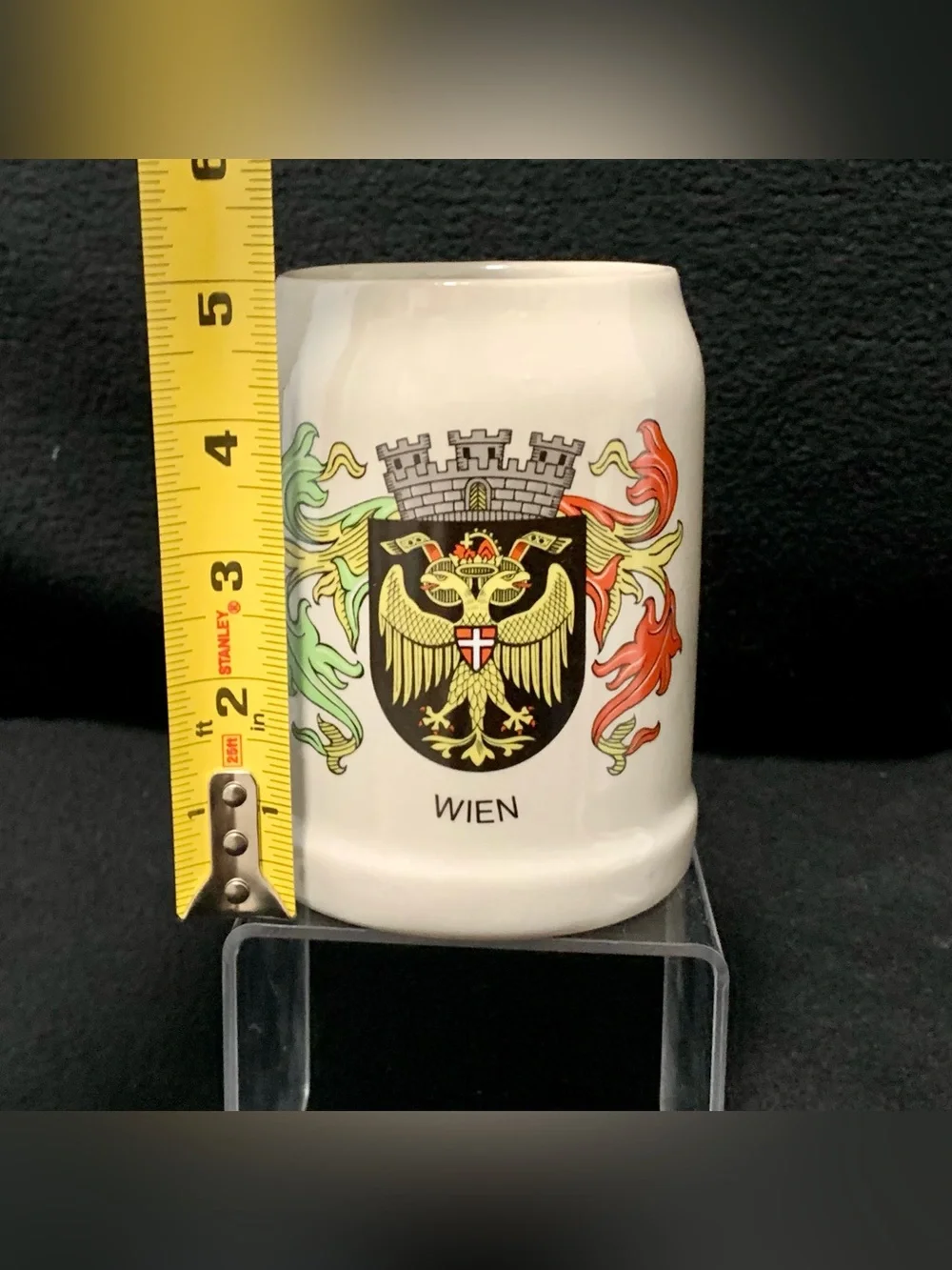 🔍 Vintage Wien Austria German Beer Stein Mug – 0.5L Made in Germany